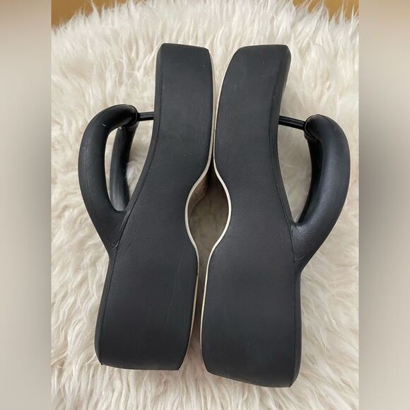 Melissa Free Platform Wedge Black 7/38 - Picture 6 of 9